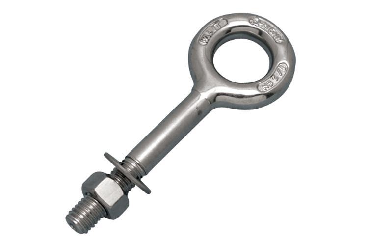 Stainless Steel Metric Plain Eye Bolt