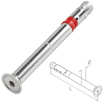 High Performance Anchor -  Zinc Plated
