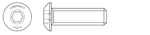 button head socket screw