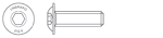 flange button head socket screw