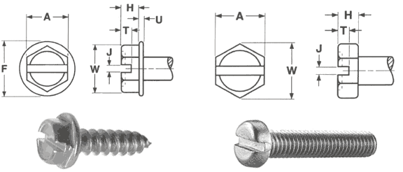 Hex Washer Head Hex Washer Head